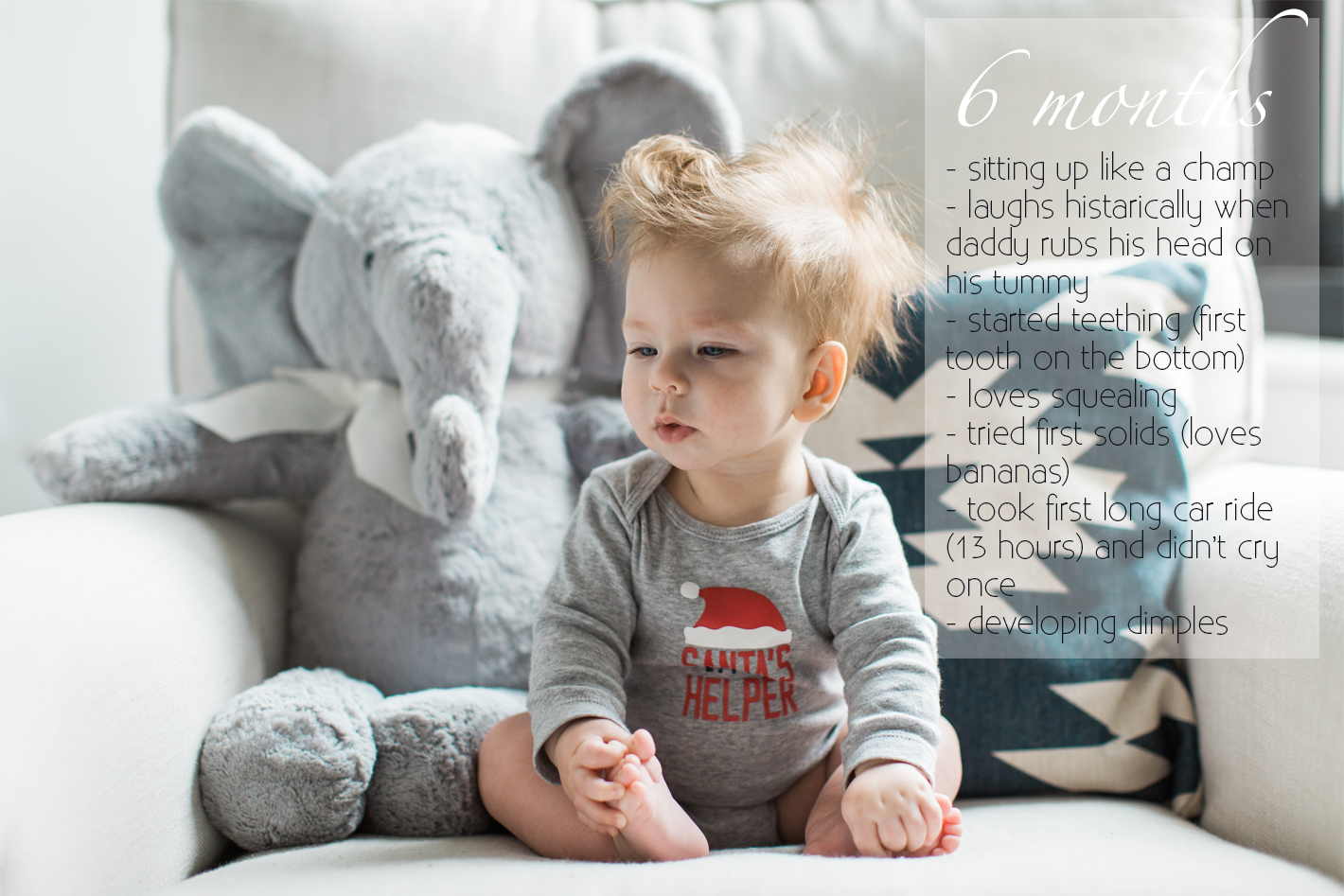Landon 6 Months